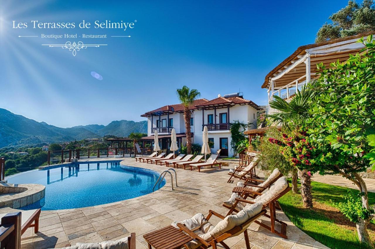 Готель Les Terrasses De Selimiye Селіміє Екстер'єр фото