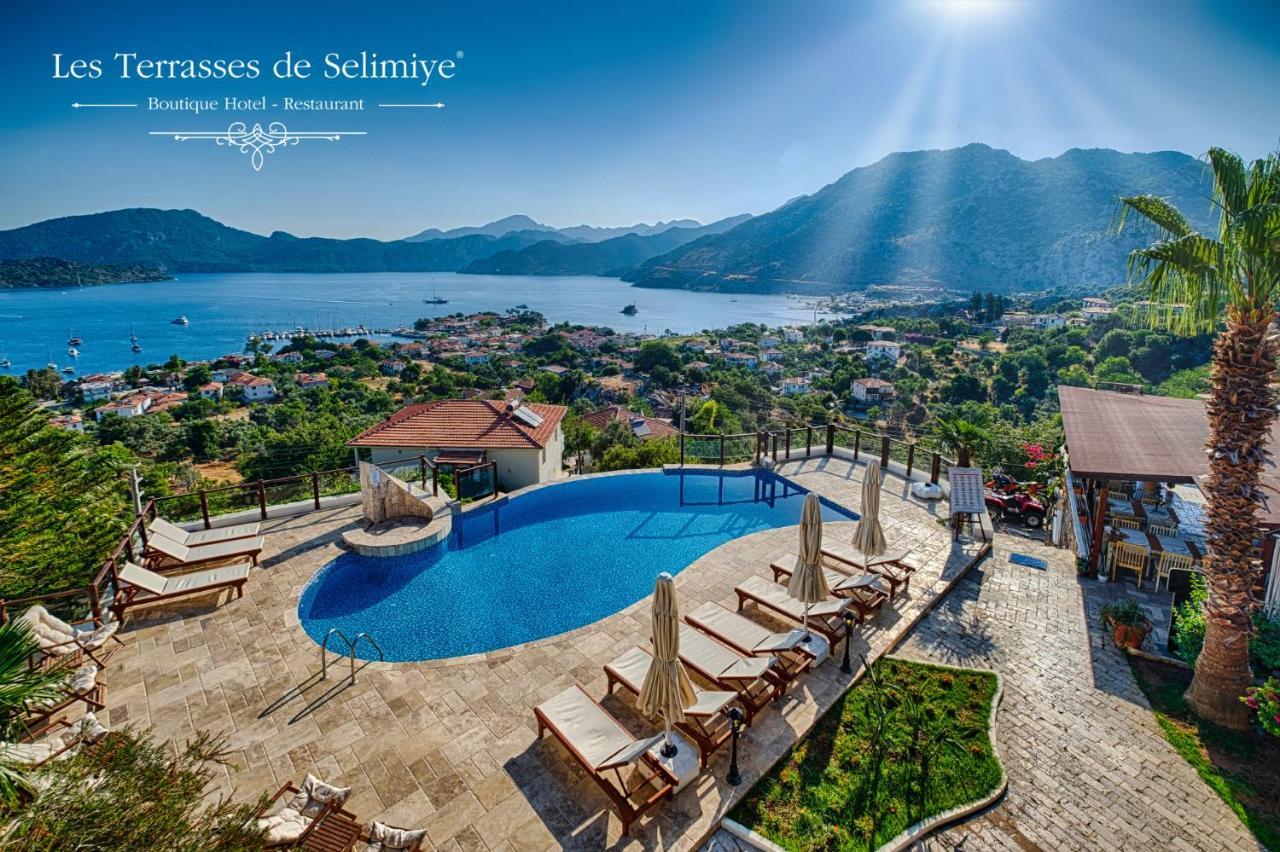 Готель Les Terrasses De Selimiye Селіміє Екстер'єр фото