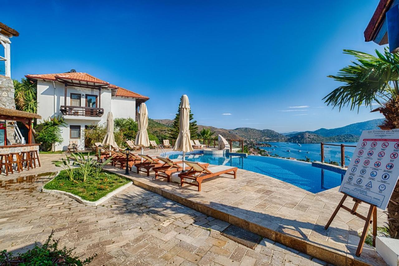 Готель Les Terrasses De Selimiye Селіміє Екстер'єр фото